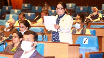 समावेशी आयोगका पदाधिकारीलाई कारबाही गर्न सांसद विशंखेको माग