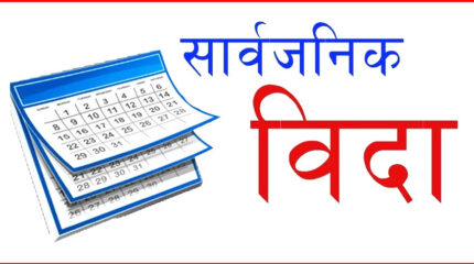 भोलि सार्वजनिक विदा