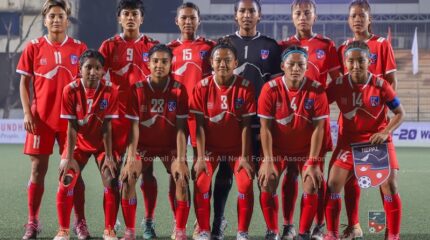२० वर्ष मुनिको महिला च्याम्पियनसिपको उपाधिका लागि आज नेपाल र बङ्गलादेश खेल्दै