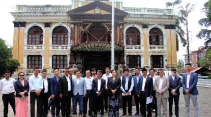 पहिलो संसद् भवन मर्मत अघि बढाउन सहरी विकासमन्त्री गुरुङको निर्देशन