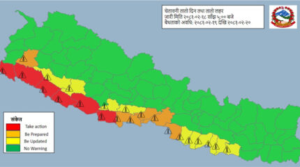 तराईमा तातो हावाको चेतावनी