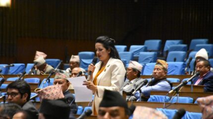 छाउपडीमा महिलाले ज्यान गुमाउनुपर्ने अवस्थाको अन्त्य गर्न सांसद मिजारको माग