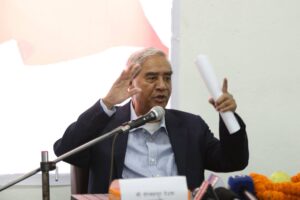 पूर्णबहादुरलाई कार्यवाहक सभापतिको जिम्मेवारी दिनुअघि देउवाले के भने ? [पूर्ण पाठ]