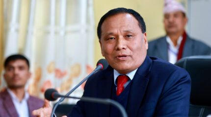 विकास निर्माणमा बजेट रोक्का मुख्य अवरोधः मन्त्री घिसिङ