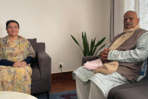 पूर्वराष्ट्रपतिद्वय यादव र भण्डारीबीच भेटवार्ता