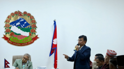 नेकपाले सरकारलाई भन्यो : ‘सरकारकै कारण चुनावको वातावरण बिथोलियो, मुख बन्द गर्नुस्, धेरै नबोल्नुस्’