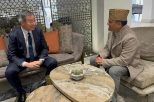 कांग्रेस नेता महर र नोबेल पुरस्कार विजेता काजिताबीच महत्त्वपूर्ण भेट