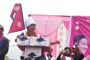 बुटवलमा हर्कले भने : नेपालको सरकार विदेशीले बनाइदिने र ढालिदिने अवस्था छ