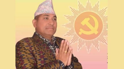 ओलीनिकट नेता अनुभूतिबम नेपालीद्वारा केन्द्रीय सदस्यमा उम्मेदवारी घोषणा