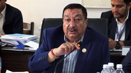 कांग्रेस नेता चालिसेविरूद्ध भ्रष्टाचार मुद्दा