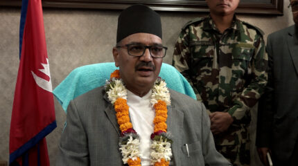 पदभार ग्रहण गर्दै मन्त्री भण्डारीले भने– भाषण गर्ने मात्र होइन्, एक्सनमा उत्रिन्छु