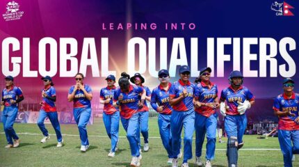 महिला क्रिकेट टोलीको प्रशिक्षणमा २० खेलाडी