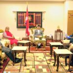 तीन दलका शीर्ष नेतासँग राष्ट्रपति र प्रधानमन्त्रीले गरे छलफल