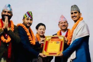 १३औँ राष्ट्रिय पोशाक तथा अन्तर्राष्ट्रिय टोपी दिवसमा पत्रकार भोजराज थापा सम्मानित